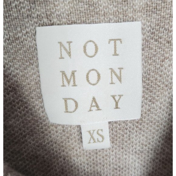 Not Monday Women's Sz. XS Wool & Cashmere Gillian Sweater Vest - Picture 2 of 6